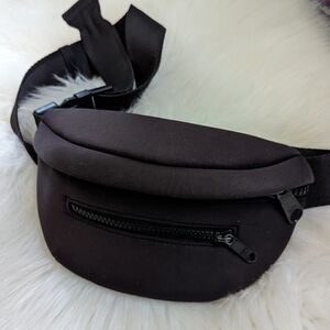 Dagne Dover Black Ace Fanny Pack neoprene waistbag